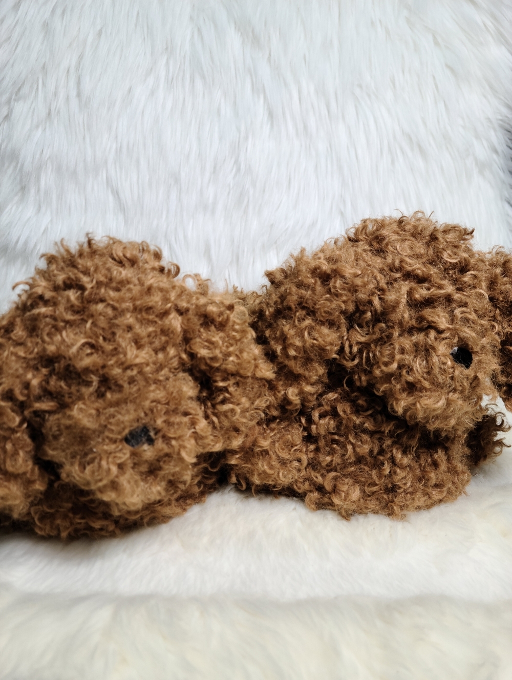 SKIMS Curly Dog Slippers Chai Women 10 / 41 NEW